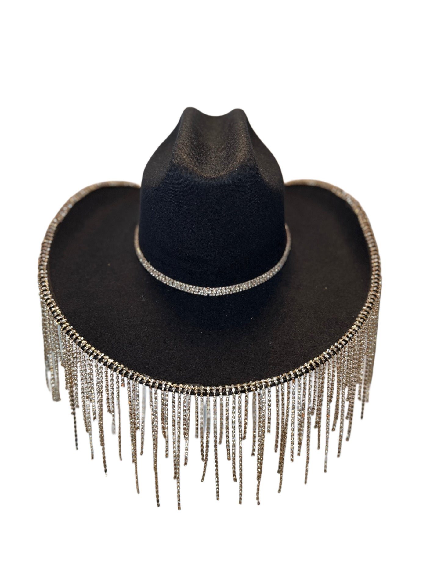 Special Edition- Glitzy Gold Cowgirl hat