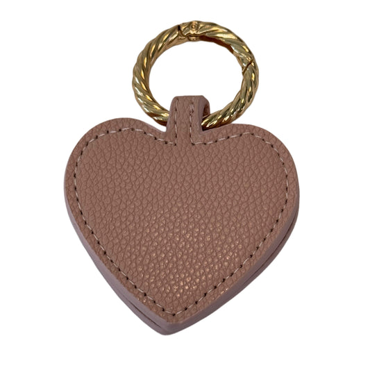 Heart-shaped Magnetic Hat clip Keychain- Pink plain