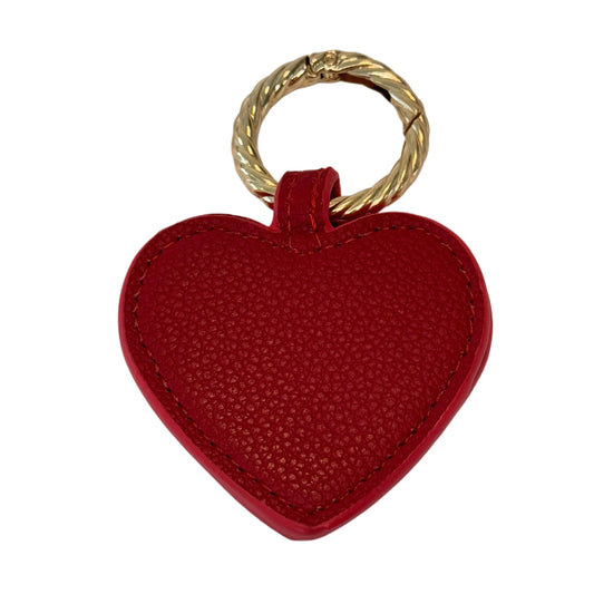 Heart-shaped Magnetic Hat clip Keychain- Red plain