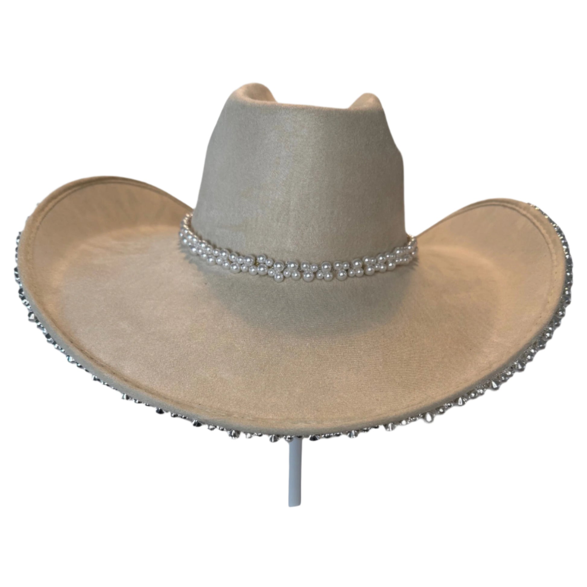 Bridal cowgirl keepsake hat for bachelorette party in Nashville, Tennessee – One Last Rodeo